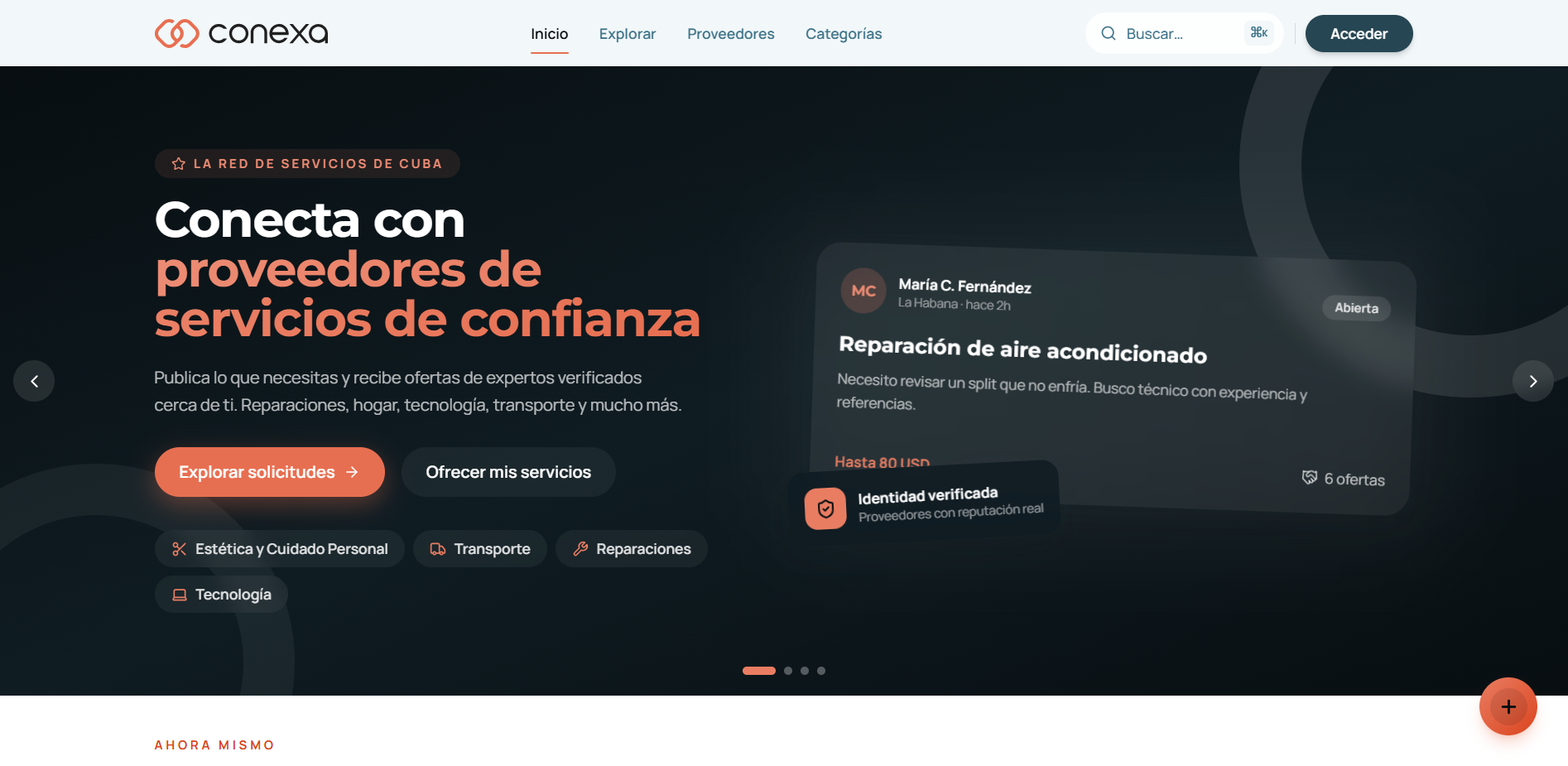 Conexa — Cuba's Services Network